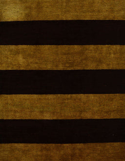 Machine Washable Abstract Saddle Brown Rug, wshabs88