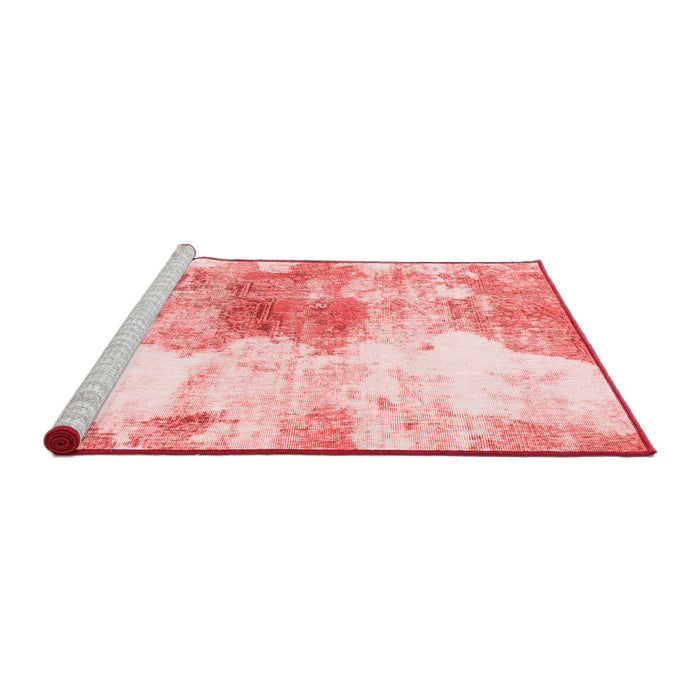 Modern Red Washable Rugs