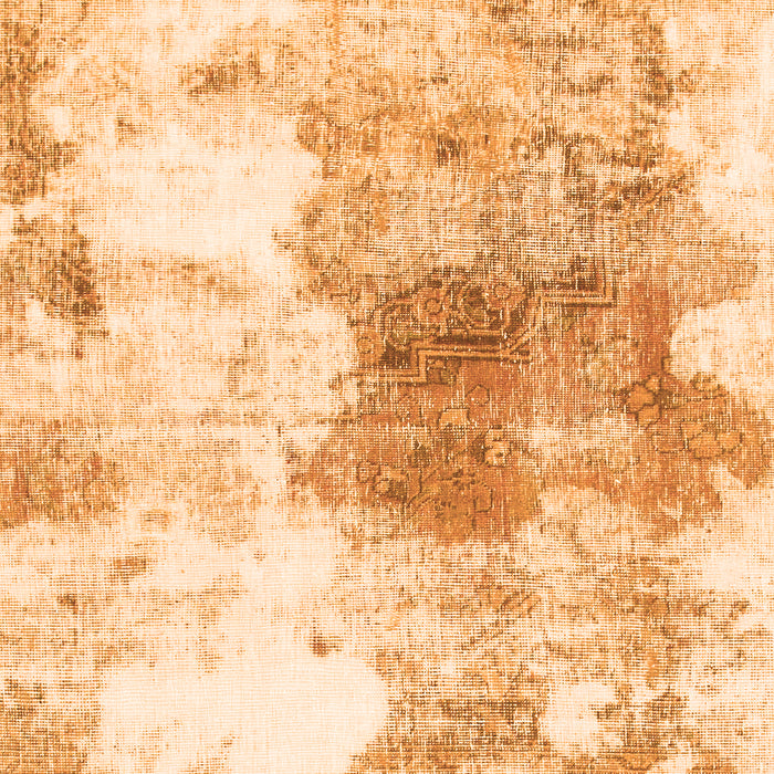 Abstract Orange Modern Rug, abs890org