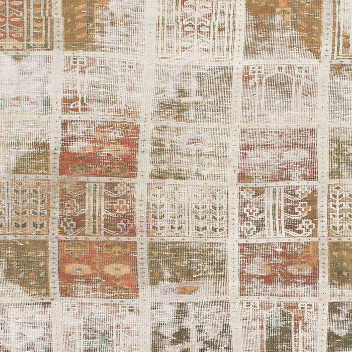 Machine Washable Abstract Orange Brown Rug, wshabs891