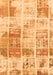 Abstract Orange Modern Rug, abs891org