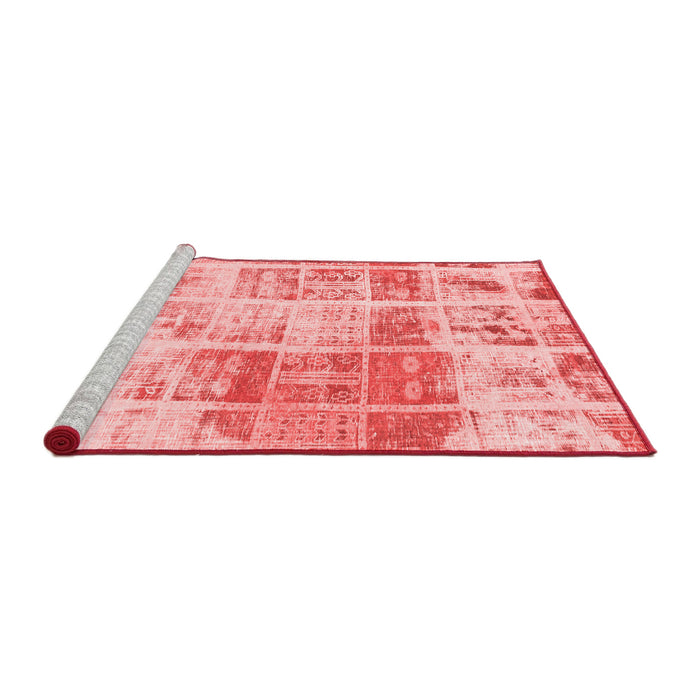Modern Red Washable Rugs