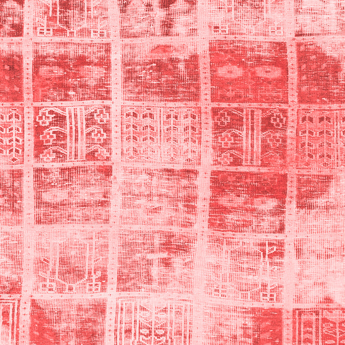 Abstract Red Modern Area Rugs