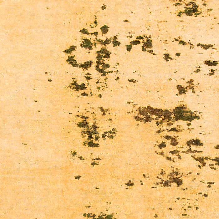 Square Abstract Orange Modern Rug, abs892org