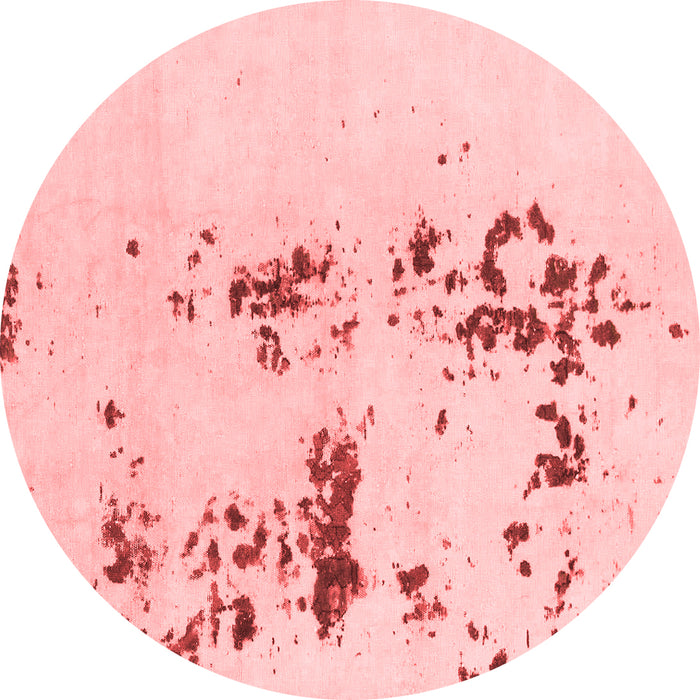 Machine Washable Abstract Red Modern Rug, wshabs892red