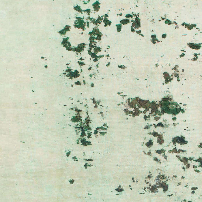 Machine Washable Abstract Green Rug, wshabs892