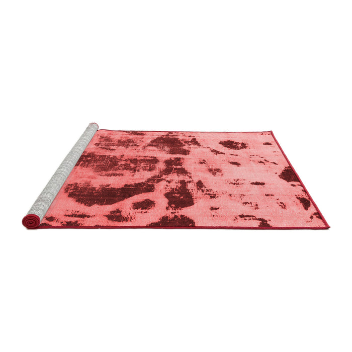 Modern Red Washable Rugs