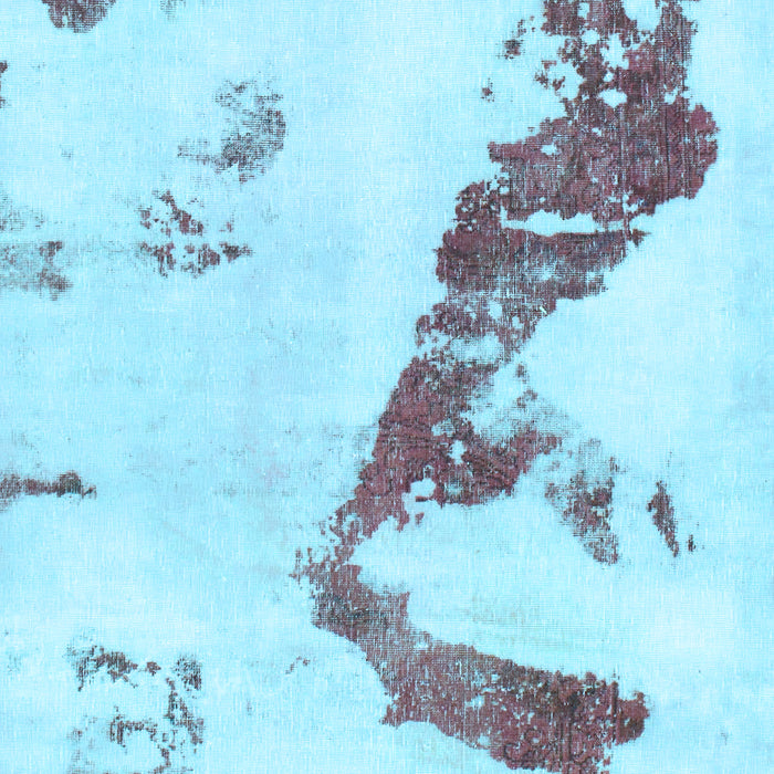 Machine Washable Abstract Light Blue Modern Rug, wshabs896lblu