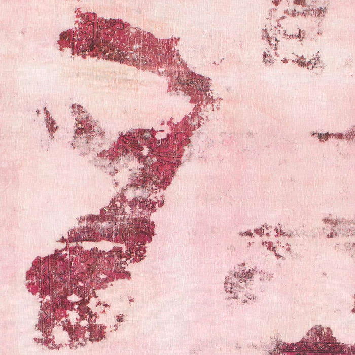 Machine Washable Abstract Light Red Pink Rug, wshabs896