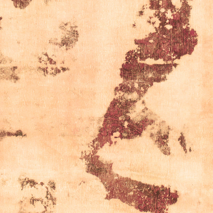 Machine Washable Abstract Brown Modern Rug, wshabs896brn