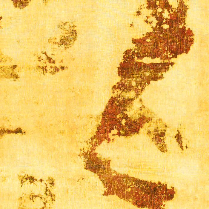 Machine Washable Abstract Yellow Modern Rug, wshabs896yw