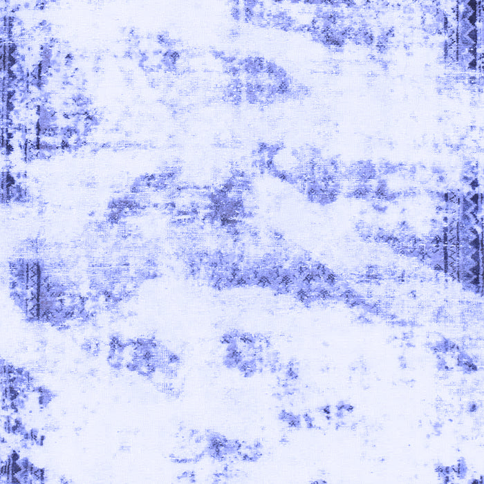 Machine Washable Abstract Blue Modern Rug, wshabs898blu