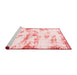 Modern Red Washable Rugs