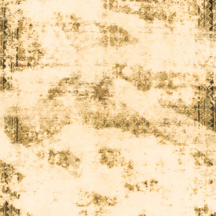 Machine Washable Abstract Brown Modern Rug, wshabs898brn