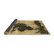 Sideview of Abstract Brown Modern Rug, abs899brn