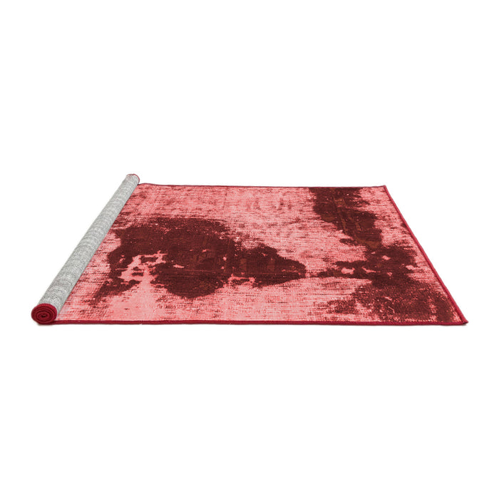 Modern Red Washable Rugs