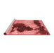 Modern Red Washable Rugs