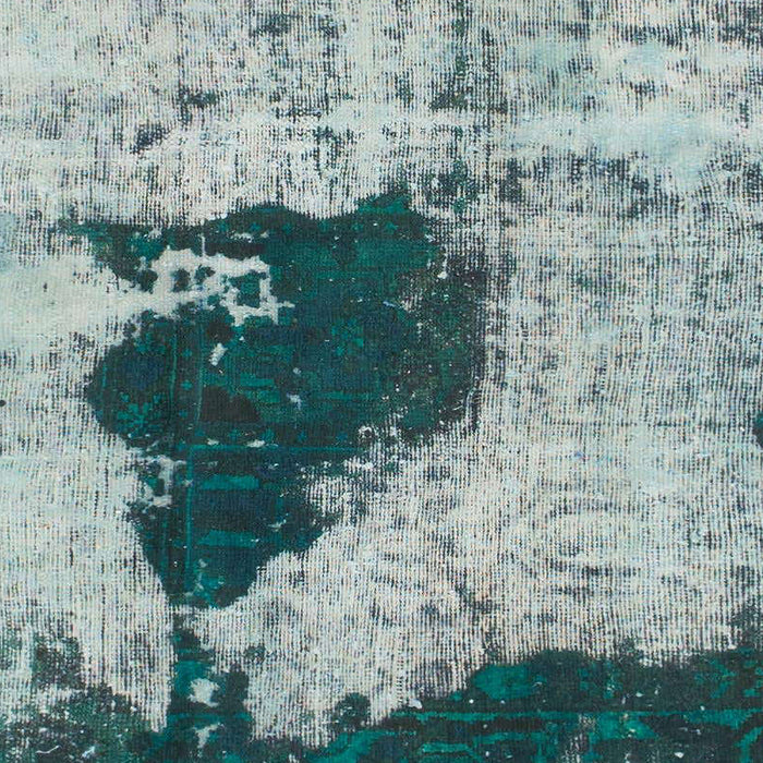 Abstract Metallic Silver Gray Modern Rug, abs899