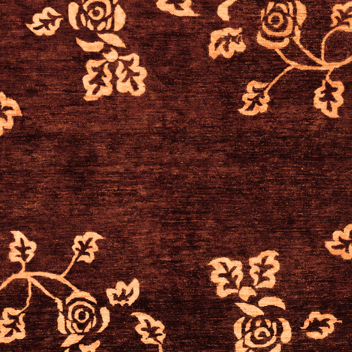 Abstract Orange Modern Rug, abs89org