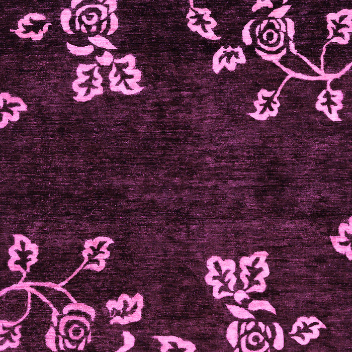 Machine Washable Abstract Purple Modern Area Rugs, wshabs89pur