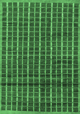 Abstract Emerald Green Modern Rug, abs8emgrn
