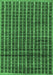 Abstract Emerald Green Modern Rug, abs8emgrn