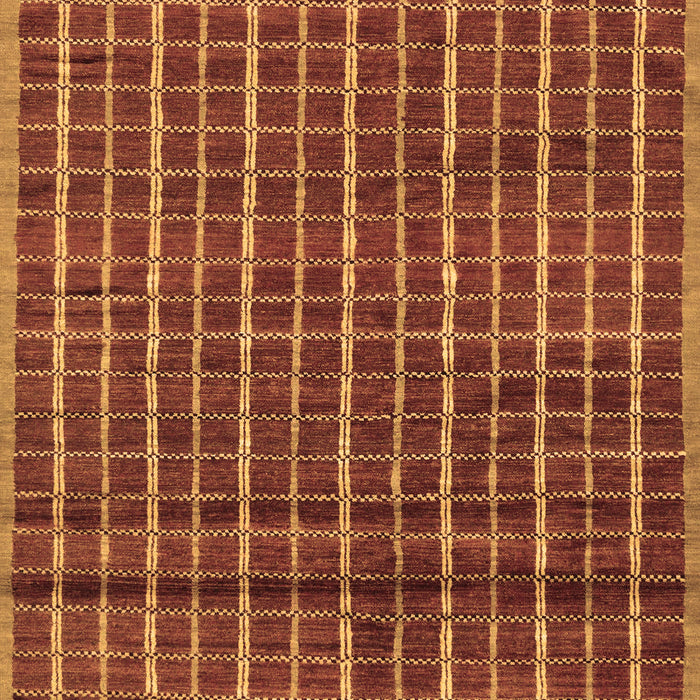 Abstract Brown Modern Rug, abs8brn