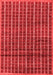 Abstract Red Modern Area Rugs