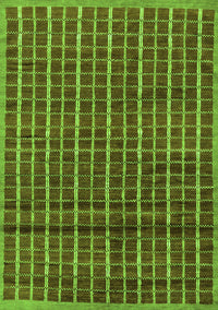 Abstract Green Modern Rug, abs8grn