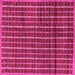 Square Abstract Pink Modern Rug, abs8pnk