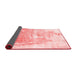 Solid Red Modern Area Rugs