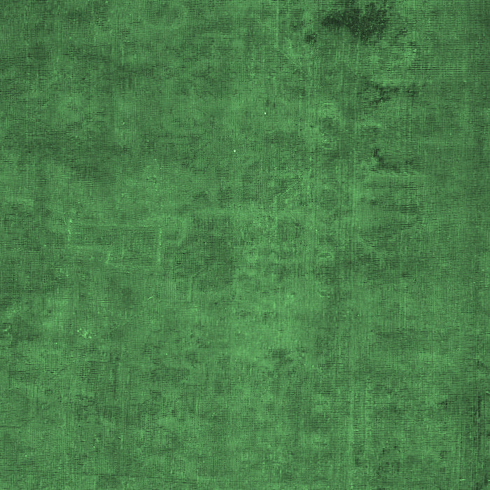 Square Machine Washable Abstract Emerald Green Modern Area Rugs, wshabs901emgrn