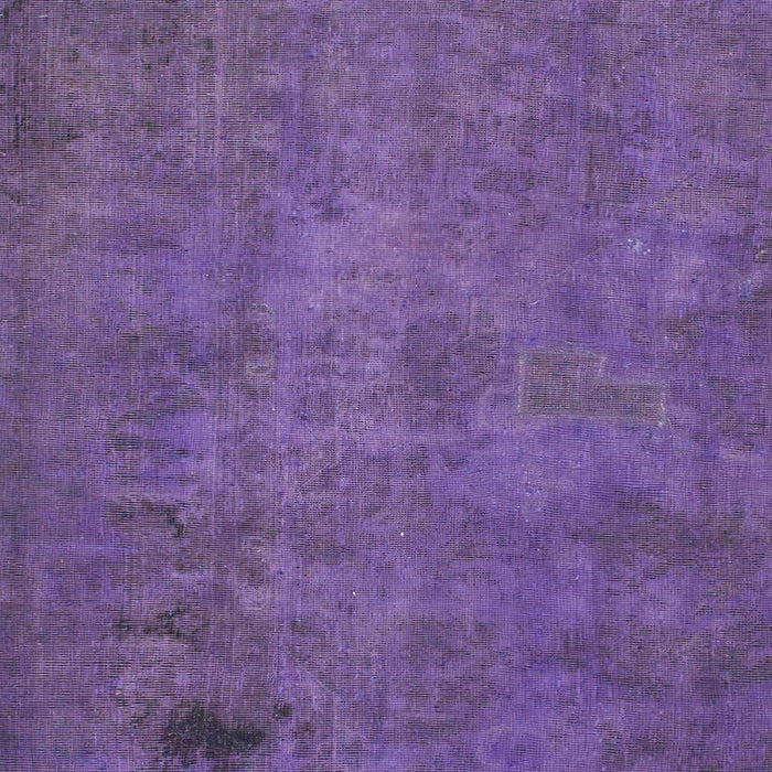 Square Abstract Purple Modern Rug, abs901
