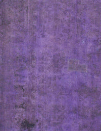 Machine Washable Abstract Medium Purple Rug, wshabs901