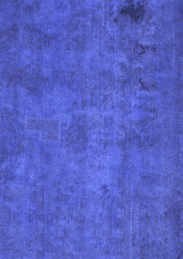 Abstract Blue Modern Rug, abs901blu