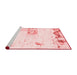 Modern Red Washable Rugs