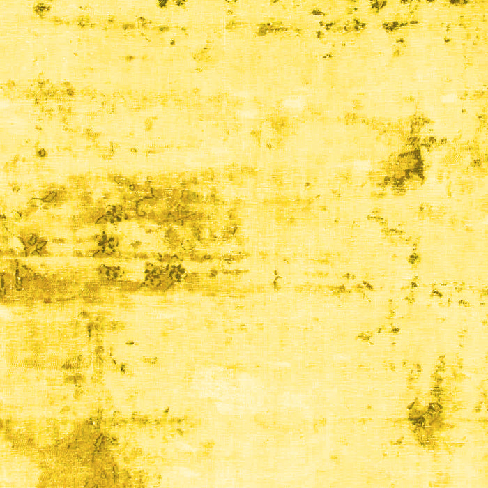 Abstract Yellow Modern Rug, abs902yw