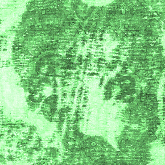 Machine Washable Abstract Emerald Green Modern Area Rugs, wshabs903emgrn