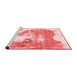 Modern Red Washable Rugs