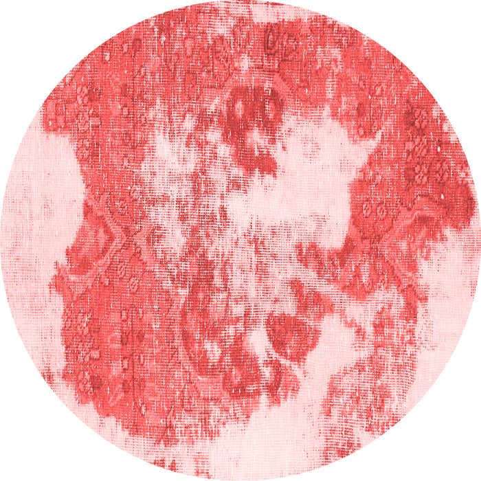 Machine Washable Abstract Red Modern Rug, wshabs903red