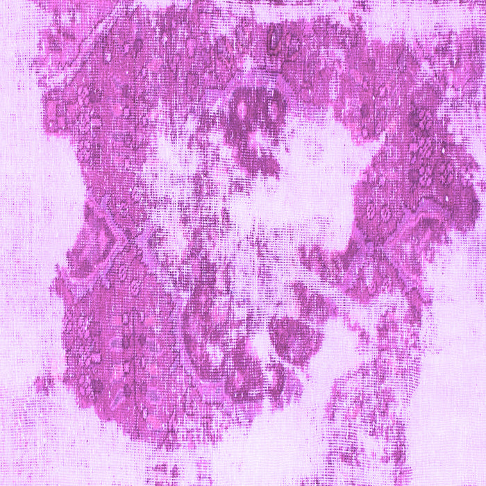 Square Abstract Purple Modern Rug, abs903pur