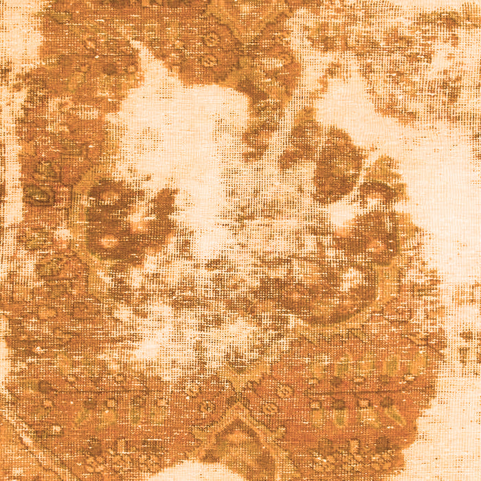 Abstract Orange Modern Rug, abs903org