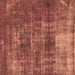 Square Machine Washable Oriental Brown Traditional Rug, wshabs904brn