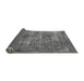 Sideview of Oriental Gray Traditional Rug, abs904gry