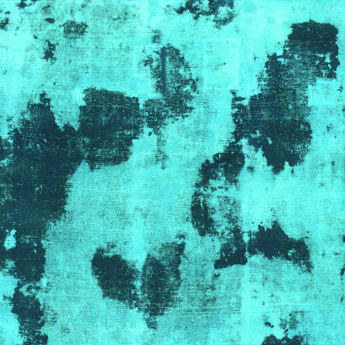 Abstract Turquoise Modern Rug, abs905turq