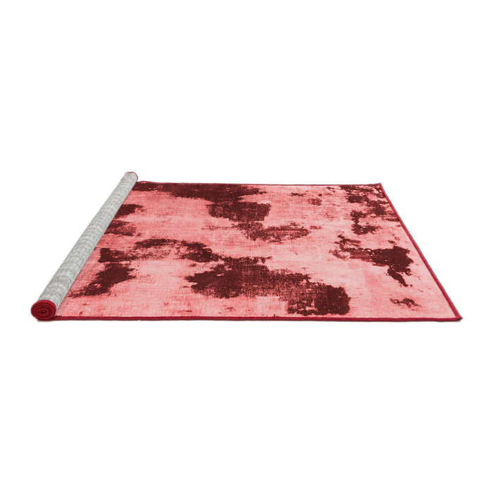 Modern Red Washable Rugs