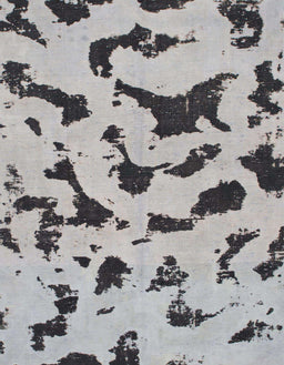 Abstract Silver Gray Modern Rug, abs906
