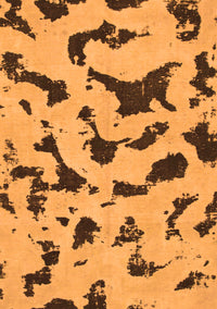 Abstract Orange Modern Rug, abs906org