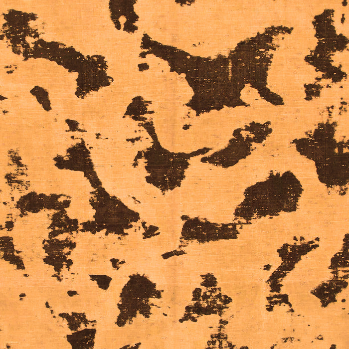 Machine Washable Abstract Orange Modern Area Rugs, wshabs906org