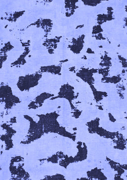 Abstract Blue Modern Rug, abs906blu